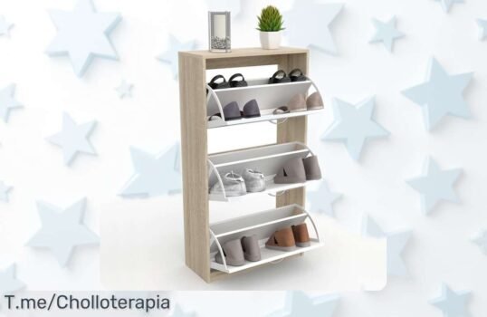 Zapatero Dormidan 3 puertas con gran capacidad y precio rebajado que solo dura poco, ¡un super chollo que no puedes dejar escapar! Súper oferta y pocas unidades disponibles, corre antes de que vuelen