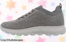 Zapatillas Geox D Spherica A para mujer en multicolor con piel top, rebajadas ahora a un precio muy bajo que vuela rápido ¡No dejes escapar este super chollo único y corre a conseguirlas antes que desaparezcan!