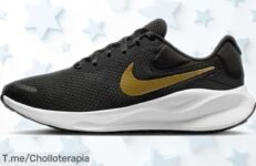 Zapatillas Nike Revolution 7 para mujer con suela ultra resistente y cierre seguro, precio rebajado que no creerás, un super chollo para aguantar todo el día ¡corre ya antes de que se acaben!