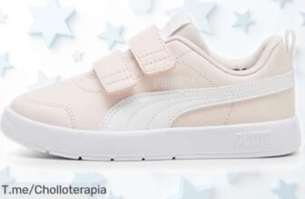 Zapatillas Puma Courtflex V3 V PS en island pink white con diseño exclusivo y precio rebajado un ofertón que vuela, no dejes escapar este chollazo limitado para darle vida a tu estilo ya mismo