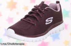 Zapatillas Skechers Graceful Get Connected para mujer con suela antideslizante y cierre seguro a precio rebajado que no se ve todos los días corre porque esta oferta limitada vuela rápido