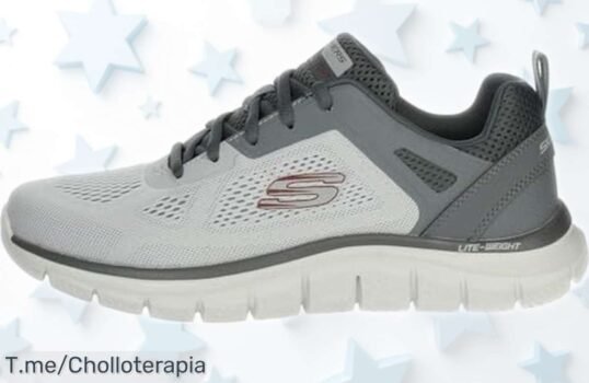 Zapatillas Skechers ultra ligeras con suela flexible y más ancho seguimiento a precio rebajado ¡date prisa que vuelan, un super chollo para tus pies que no puedes dejar escapar!