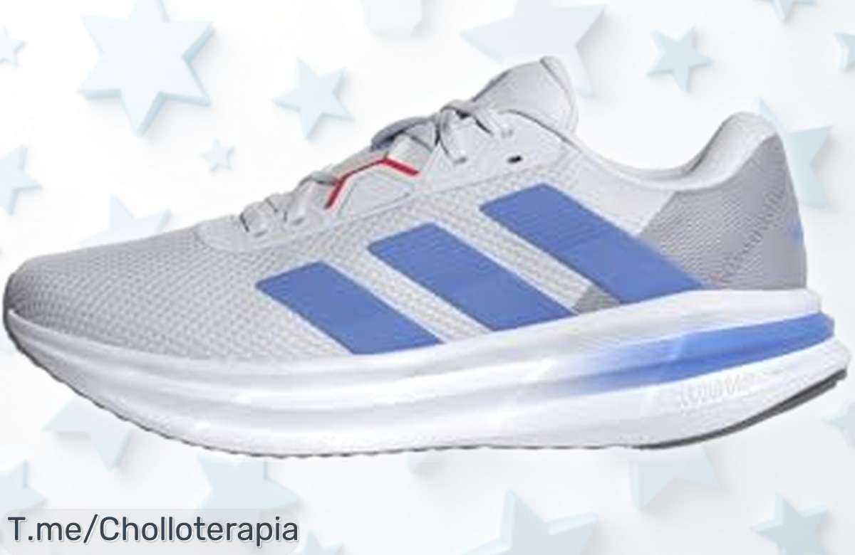 Zapatillas adidas Galaxy 7 para hombre con suela ultra resistente y diseño ligero que impulsa tu carrera a tope, precio rebajado de locura por tiempo limitado ¡corre ya antes de que se agoten!