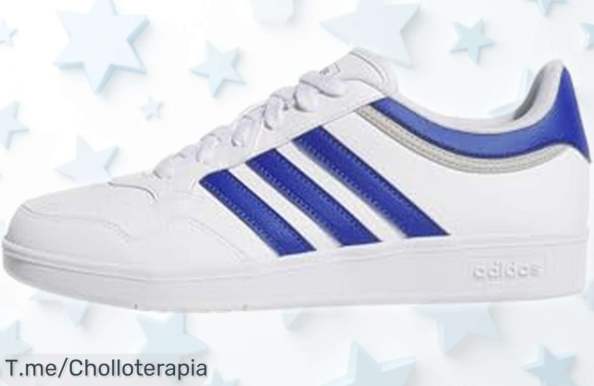 Zapatillas adidas Hoops 4.0 con suela antideslizante y diseño clásico precio rebajado y oferta limitada quédate sin tus zapatillas favoritas porque vuelan rápido