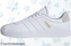 Zapatillas adidas Mujer VL Court 30 con suela vulcanizada súper resistente y ajuste mejorado, ahora a precio rebajado que no dura para siempre ¡corre antes de que se agoten!