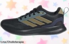Zapatillas adidas Runfalcon 5 Junior con suela que no marca y tejidos que respiran, ahora a un precio rebajado imposible de dejar pasar ¡Corre rápido antes de quedarte sin este super chollo!
