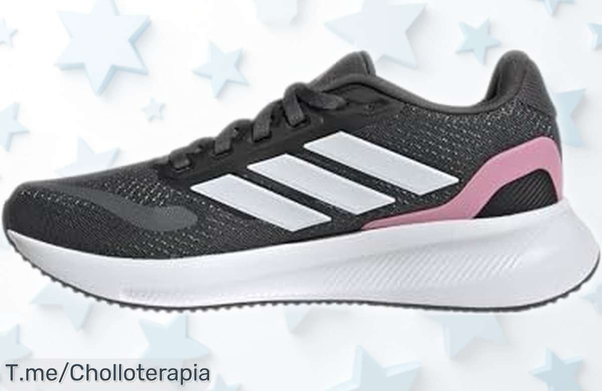 Zapatillas adidas Runfalcon 5 junior para correr con suela duradera y diseño clásico oferta limitada solo por poco tiempo, precio rebajado que no se verá otra vez corre rápido y aprovecha este super chollo ahora mismo