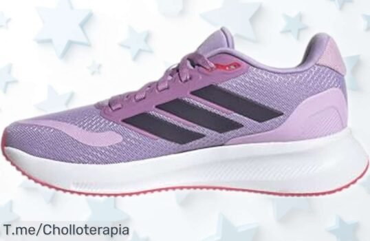 Zapatillas adidas Runfalcon 5 para niños con suela antideslizante rebajadas por tiempo limitado disfruta de este super chollo perfecto para que los peques corran seguros ¡Corre ya antes de que se agoten!