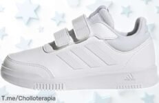Zapatillas adidas Tensaur Hook And Loop para niños con suela que no marca y diseño clásico rebajadas a un precio brutal ¡pocas unidades disponibles, este ofertón se acaba ya!