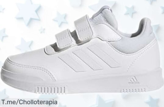 Zapatillas adidas Tensaur Hook And Loop para niños con suela que no marca y diseño clásico rebajadas a un precio brutal ¡pocas unidades disponibles, este ofertón se acaba ya!