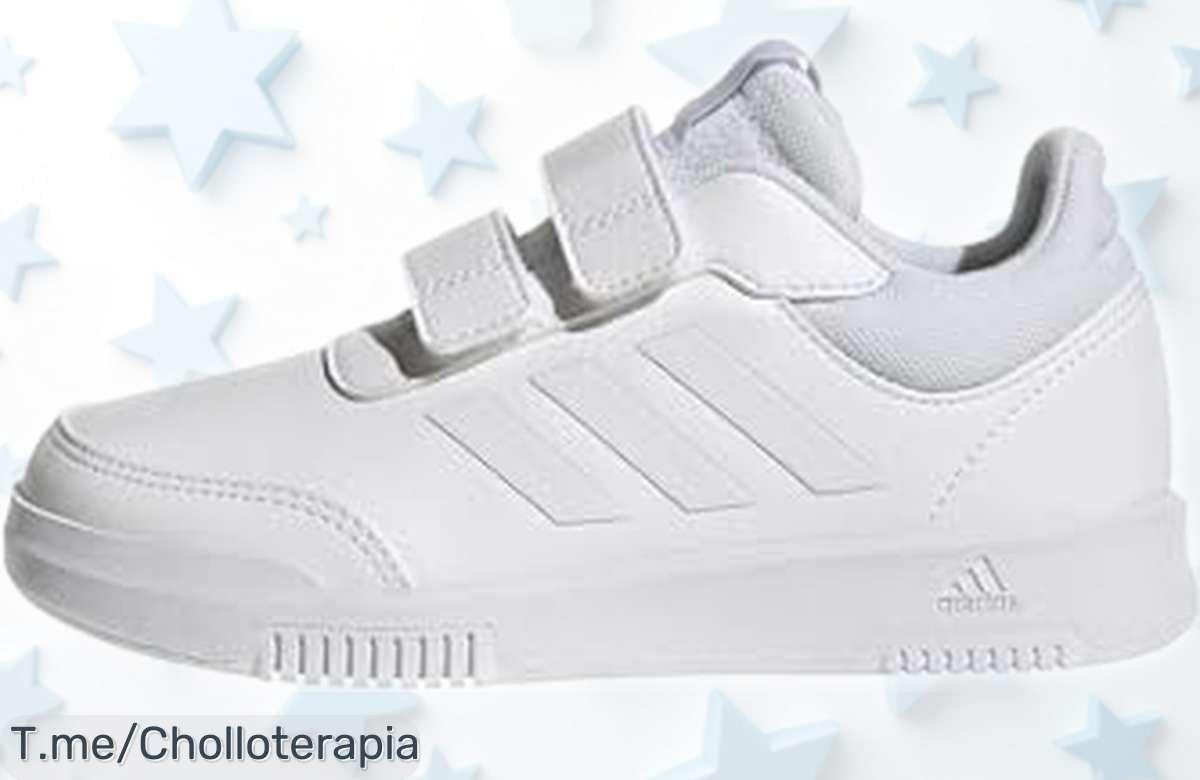 Zapatillas adidas Tensaur Hook And Loop para niños con suela que no marca y diseño clásico rebajadas a un precio brutal ¡pocas unidades disponibles, este ofertón se acaba ya!