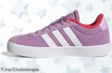 Zapatillas adidas VL Court 30 para niños con suela súper resistente y diseño moderno, ahora a un precio rebajado que no verás dos veces ¡quedan pocas unidades! Corre rápido y llévate este super chollo antes de que desaparezca para siempre