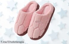 Zapatillas de casa con suela antideslizante y felpa gruesa perfectas para invierno, ahora a precio rebajado que vuela rápido ¡No pierdas este ofertón!