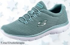 Zapatillas deportivas Skechers Summits Lite para mujer con amortiguación que impulsa y suela antideslizante a precio rebajado ¡Corre por este super oferta antes de que desaparezcan!