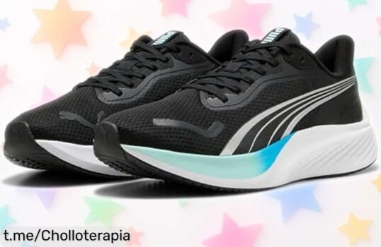 Zapatillas para correr Puma Pounce Lite con amortiguación media y espuma ultraligera a precio rebajado, un super chollo que vuela rápido ¡corre por las tuyas antes de que se acaben!