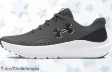 Zapatillas para correr Under Armour Ua Bgs Surge 4 súper ligeras y con suela antideslizante rebajadas de precio oferta limitada que vuela rápido no lo pienses más lleva ya este superfácil chollo para los peques corran sin freno