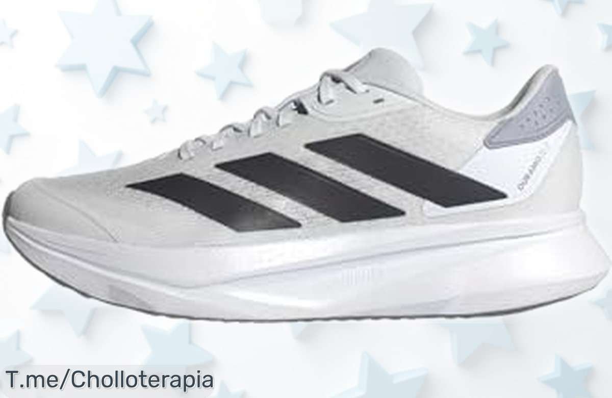 Zapatillas para correr adidas Duramo SL 2 con amortiguación ligera y suela ultra resistente a un precio rebajado que no vuelve ¡Corre ya, queda poco stock y esta oferta vuela!