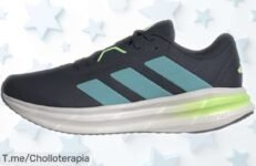 Zapatillas running Adidas Galaxy 7 con media suela Cloudfoam para un impulso único y suela ultra resistente, precio rebajado por tiempo limitado ¡corre rápido que vuelan estas pocas unidades!
