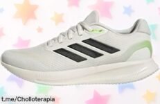 Zapatillas running adidas Runfalcon 5 súper ligeras con suela duradera y diseño fresco, rebajadas en un precio loco que vuela rápido ¡consigue tu talla ya antes de que se agoten!