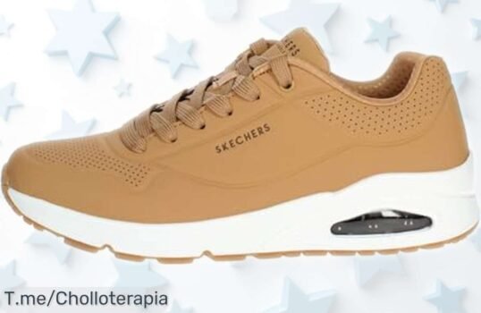 Zapatillas super resistentes Skechers Uno Stand On Air con suela antideslizante que no te fallan, precio rebajado por tiempo limitado ¡pilla este ofertón antes de que se agoten!