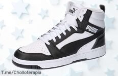 Zapatillas unisex Puma Rebound V6 con doble amortiguación y look moderno a precio rebajado, un super chollo que vuela rápido ¡no pierdas esta oportunidad única de llevarte el mejor estilo con confort al instante!