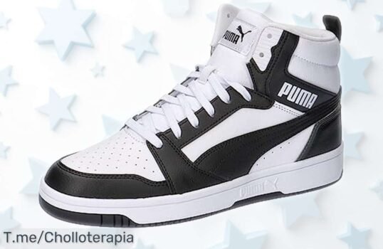 Zapatillas unisex Puma Rebound V6 con doble amortiguación y look moderno a precio rebajado, un super chollo que vuela rápido ¡no pierdas esta oportunidad única de llevarte el mejor estilo con confort al instante!