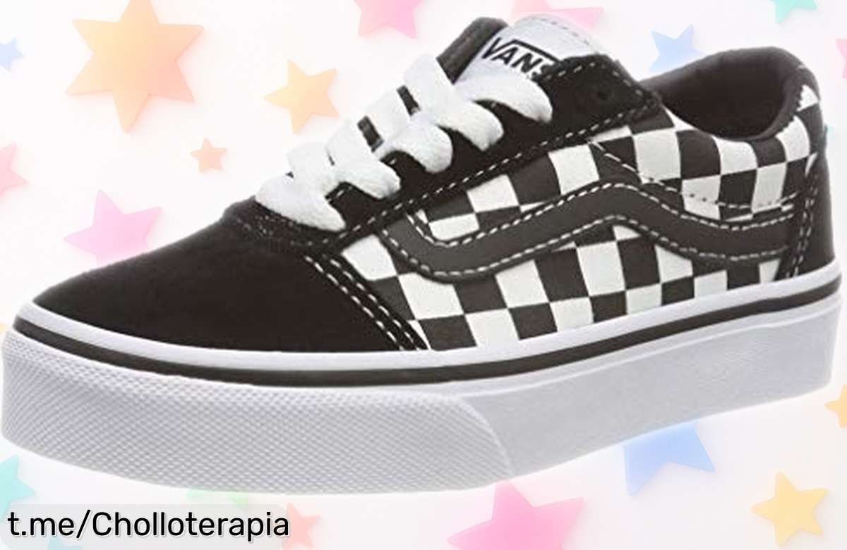 Zapatillas unisex Vans Ward con suela antideslizante y súper resistentes a precio rebajado que vuela ¡No pierdas este ofertón único para pisar fuerte todo el día, quedan pocas unidades!
