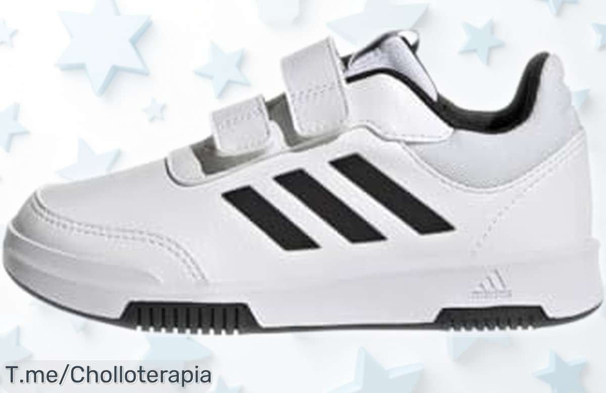 Zapatillas unisex adidas Tensaur hook and loop, diseño clásico y suela invisible ¡rebajadas a precio de ganga que vuela rápido! Consigue el super chollo ahora antes de que desaparezca para siempre.