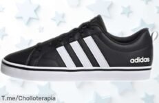 Zapatillas unisex adidas VS Pace 20 Core Black-Cloud White con diseño duradero y estilo clásico ahora a precio rebajado, chollo único que se va volando por pocas unidades ¡Date prisa antes de perder esta oportunidad!