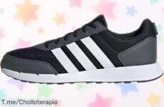 Zapatos adidas Run 50s unisex con suela que impulsa cada paso y diseño que abraza tu pie, ahora a precio rebajado ¡Oferta limitada para los rápidos, no dejes escapar este super chollo!