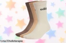 3 pares de calcetines adidas Linear Crew unisex con refuerzo extra para aguantar más y ajuste perfecto, ahora con precio rebajado que no se ve todos los días ¡date prisa que vuelan en esta oferta limitada!