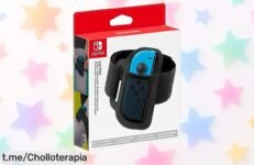 Accesorio cinta de pierna para Switch Sports en oferta, ¡potencia tu juego y disfruta cada duelo! Corre que vuelan, no te quedes sin este super chollo.