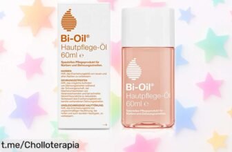 Aceite para piel BiOil, el aliado perfecto que elimina cicatrices y estrías al instante. ¡Aprovecha este super chollo a precio rebajado por tiempo limitado! Hidrata, nutre y deja un aroma irresistible. No te lo pienses más, tu piel merece esto ahora mismo.