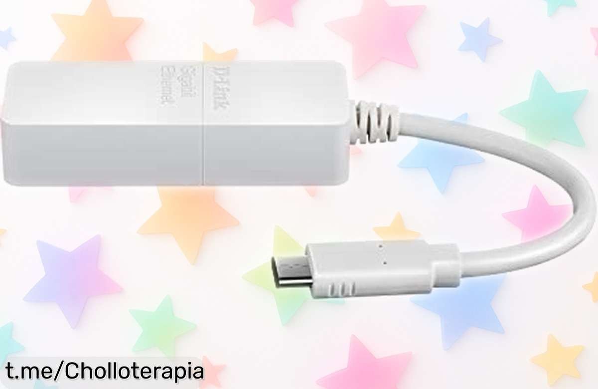 Adaptador USB Tipo C DLink DUBE130 con Ethernet Gigabit velocidad brutal ahora rebajado para navegar sin líos ni esperas aprovecha este ofertón que vuela y mejora ya tu conexión