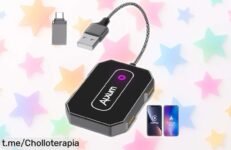 Adaptador inalámbrico Alxum 2 en 1 que convierte tu CarPlay y Android Auto al instante ¡Súper chollo con caída de precio limitada! No te quedes sin este producto que facilitará tus viajes. Aprovecha esta oportunidad antes de que se agote, ¡hazte con el tuyo ahora mismo!