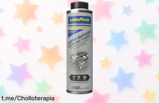 Aditivo de aceite Goodyear que limpia tu motor a fondo y protege cada pieza con un precio rebajado increíble no te lo pierdas, cuida tu moto ya antes de que se acabe esta oferta limitada ¡corre!