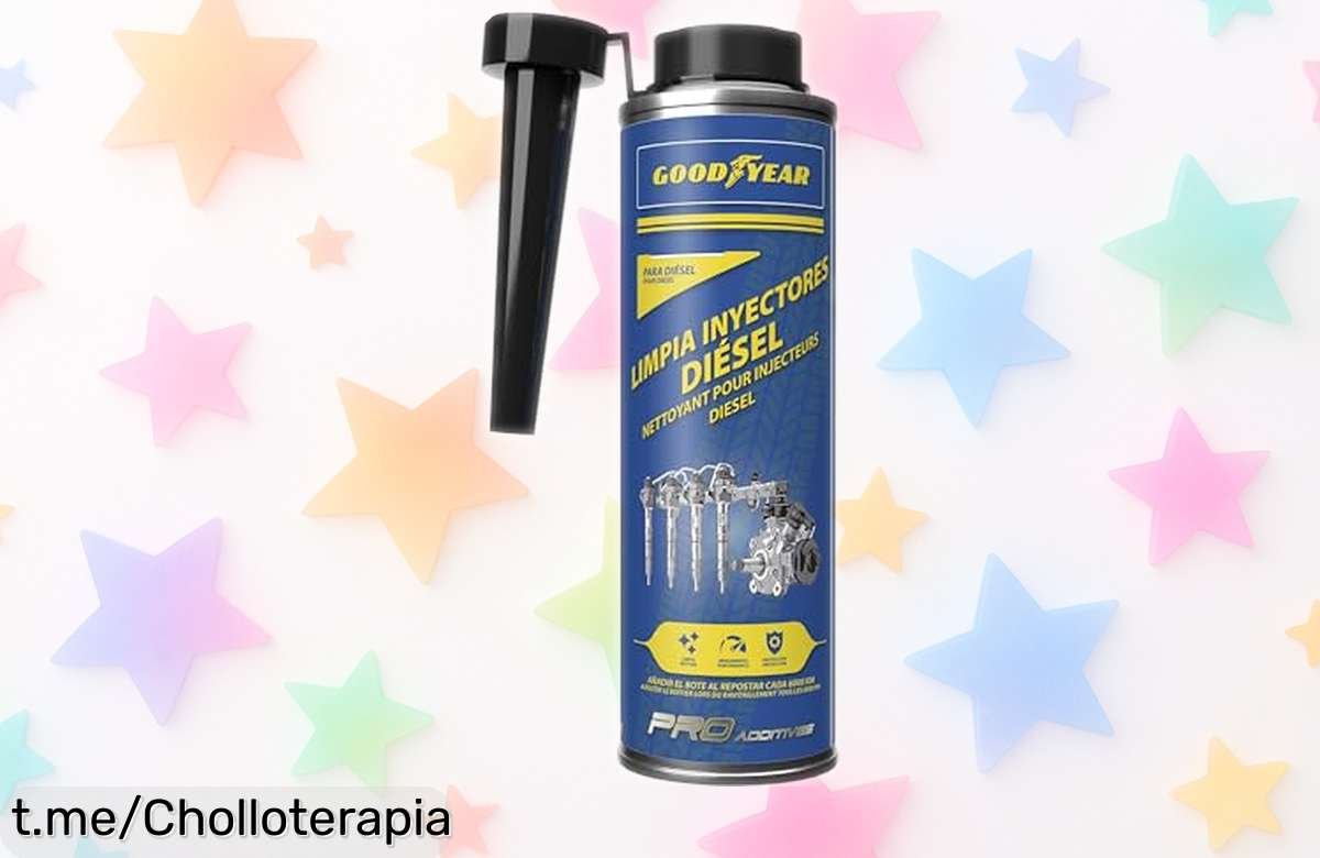 Aditivo diésel Goodyear Pro que limpia inyectores y devuelve potencia con un precio rebajado brutal ¡Corre que esta oferta vuelan, ahorro y rendimiento en tus manos!