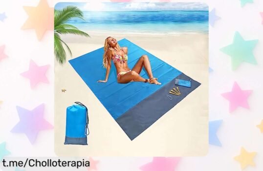Alfombra de playa Gigmeta 200x140 cm súper resistente y plegable con diseño moderno precio rebajado por tiempo limitado para que disfrutes tus planes sin preocuparte date prisa que quedan pocas unidades