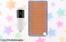 Almohadilla calefactora eléctrica con 9 niveles y temporizador para ti o tu mascota. ¡Aprovecha este super chollo que calienta corazones!