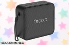 Altavoz bluetooth portátil con sonido potente y batería de 24h resistente al agua ipx7 precio rebajado insuperable aprovecha este ofertón antes de que se agote