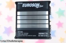 Amplificador de audio RBR Euroson para coche, sonido potente y claro a un precio rebajado que no podrás dejar escapar. ¡Hazlo tuyo antes que se agote esta oferta!