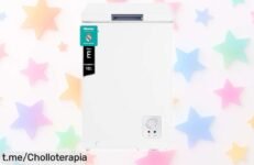 Arcón congelador horizontal Hisense FT125D4AWE con 95L y súper silencioso, ¡rebajado a precio muy bajo! Más espacio y frescura al alcance de tu mano, aprovecha ya esta caída de precio porque vuelan las unidades