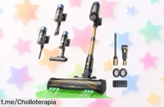 Aspiradora sin cable Proscenic P15: el súper chollo que limpia tu hogar con succión potente, ¡preciado rebajado por tiempo limitado! No dejes pasar esta oportunidad y disfruta hoy mismo.