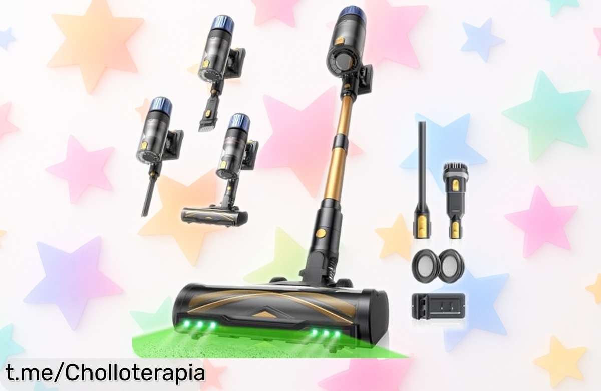 Aspiradora sin cable Proscenic P15: el súper chollo que limpia tu hogar con succión potente, ¡preciado rebajado por tiempo limitado! No dejes pasar esta oportunidad y disfruta hoy mismo.