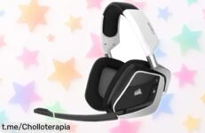 Audífonos gaming Corsair con sonido 71 envolvente y RGB personalizable a precio rebajado ¡no pierdas esta oferta limitada que dura pocas horas!