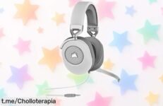 Auriculares gaming HS65 Surround de Corsair con sonido Dolby 71 y drivers potentes, ahora con precio rebajado que no verás dos veces ¡Aprovecha este ofertón antes de que desaparezca!