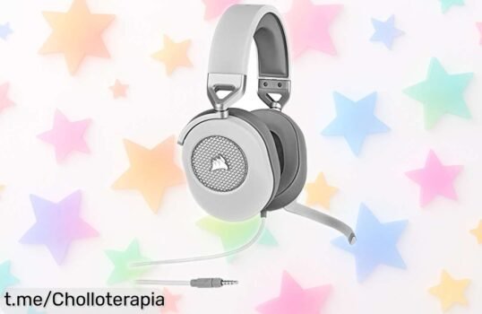 Auriculares gaming HS65 Surround de Corsair con sonido Dolby 71 y drivers potentes, ahora con precio rebajado que no verás dos veces ¡Aprovecha este ofertón antes de que desaparezca!