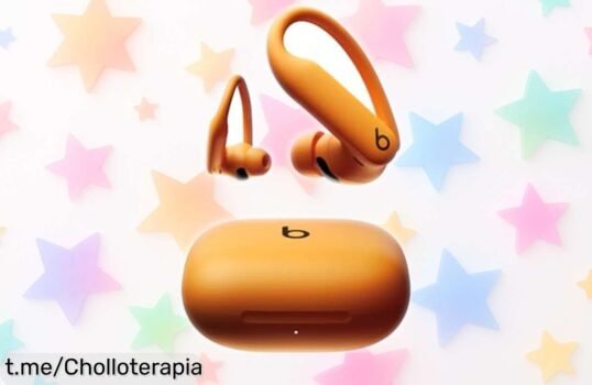 Auriculares inalámbricos Beats Powerbeats Pro 2 con cancelación de ruido, batería bestial y resistencia total al sudor: rebajazo único que vuela en horas, ¿te lo vas a perder?
