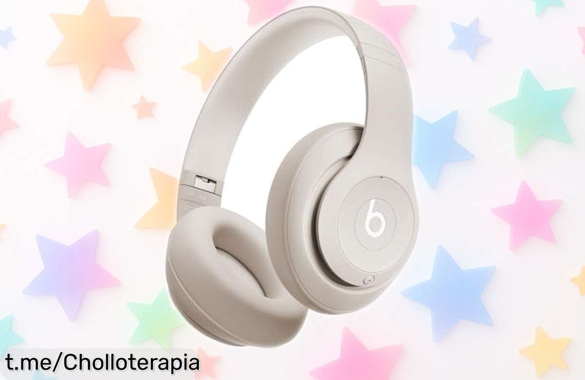 Auriculares inalámbricos Beats Studio Pro con cancelación de ruido y batería brutal, sonido espectacular sin pérdidas por un precio rebajado que no puedes dejar pasar ¡Corre que vuelan!