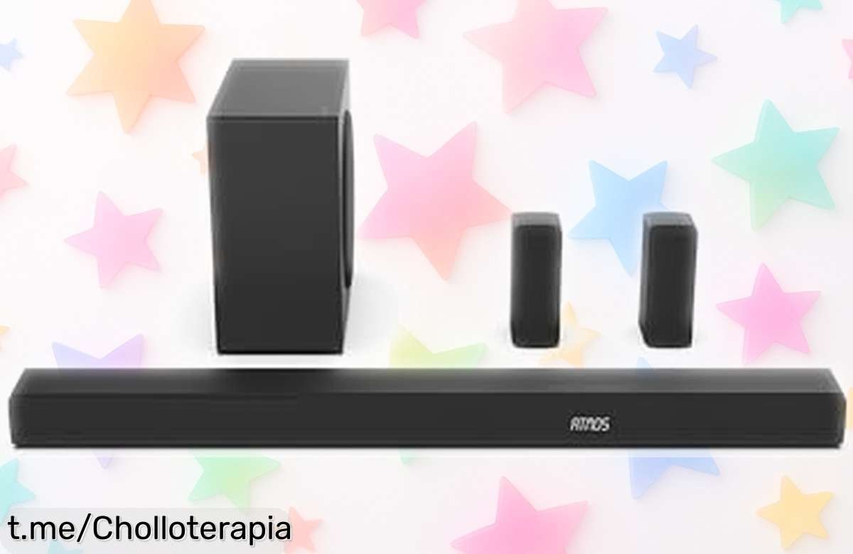 Barra de sonido 5.1 Hisense AX5100Q con Dolby Atmos a precio rebajado: un super chollo que hará vibrar tu hogar como en el cine, ¡aprovéchalo antes de que se acabe!